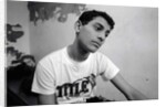 Naseem Hamed, age 15. St Thomas' Boys and Girls Club, Sheffield, UK. 1989 by Bill Stephenson