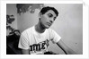 Naseem Hamed, age 15. St Thomas' Boys and Girls Club, Sheffield, UK. 1989 by Bill Stephenson