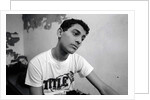 Naseem Hamed, age 15. St Thomas' Boys and Girls Club, Sheffield, UK. 1989 by Bill Stephenson
