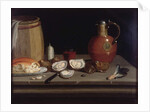 Still Life with Shellfish by Philips Angel