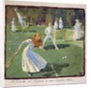 A Game of Tennis in Battersea Park by James Wallace