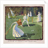 A Game of Tennis in Battersea Park by James Wallace
