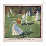 A Game of Tennis in Battersea Park by James Wallace