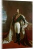 Portrait of Emperor Napoleon III in coronation robes by Jules de Vignon