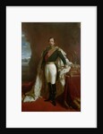 Portrait of Emperor Napoleon III in coronation robes by Jules de Vignon