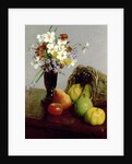 Fruits and Flowers, 1866 by Ignace Henri Jean Fantin-Latour