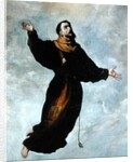 Levitation of St. Francis by Francisco de (follower of) Zurbaran