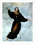 Levitation of St. Francis by Francisco de (follower of) Zurbaran