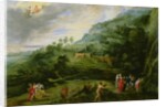 Ulysses and Nausicaa, 1635 by Lucas van Uden