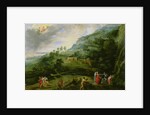 Ulysses and Nausicaa, 1635 by Lucas van Uden