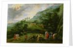 Ulysses and Nausicaa, 1635 by Lucas van Uden