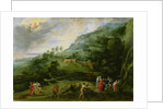 Ulysses and Nausicaa, 1635 by Lucas van Uden