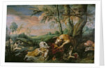 A Boar Hunt by Frans Snyders or Snijders