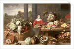 A Fruit Stall by Frans Snyders or Snijders