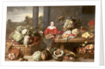 A Fruit Stall by Frans Snyders or Snijders