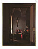 Reading lesson in a convent, 1810 by Francois-Marius Granet