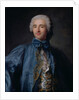 Portrait of a gentleman in a blue coat by Jean-Marc Nattier