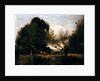 Landscape with Cattle by Jean Baptiste Camille Corot