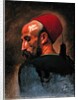 Head of an Arab in a Fez by Isidore Pils
