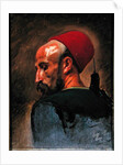 Head of an Arab in a Fez by Isidore Pils