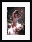 Two Girls Bathing, 1864 by Charles Joshua Chaplin