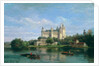 The Chateau de Pierrefonds, 1869 by Pierre Justin Ouvrie