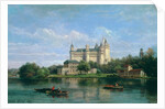 The Chateau de Pierrefonds, 1869 by Pierre Justin Ouvrie