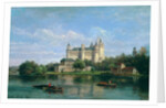 The Chateau de Pierrefonds, 1869 by Pierre Justin Ouvrie