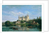 The Chateau de Pierrefonds, 1869 by Pierre Justin Ouvrie