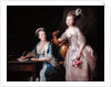 Portrait of an elderly lady with her daughter by Anne Vallayer-Coster
