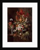 Two vases of flowers by Jean-Baptiste Monnoyer