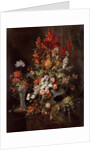 Two vases of flowers by Jean-Baptiste Monnoyer