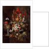 Two vases of flowers by Jean-Baptiste Monnoyer