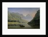 Souvenir of Savoy; Sunrise in the Mountains by Josephine Bowes