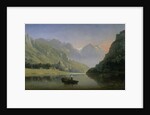 Souvenir of Savoy; Sunrise in the Mountains by Josephine Bowes