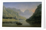 Souvenir of Savoy; Sunrise in the Mountains by Josephine Bowes