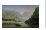 Souvenir of Savoy; Sunrise in the Mountains by Josephine Bowes