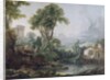 Landscape with a Watermill by Francois Boucher