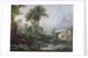 Landscape with a Watermill by Francois Boucher