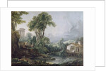Landscape with a Watermill by Francois Boucher