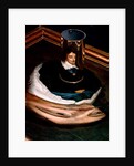 Anamorphic portrait of Charles I by Unknown Artist