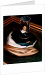 Anamorphic portrait of Charles I by Unknown Artist