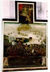 Queen Elizabeth I arriving in Tilbury and the English defeat of the Spanish Armada of 1588 by English School
