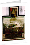 Queen Elizabeth I arriving in Tilbury and the English defeat of the Spanish Armada of 1588 by English School