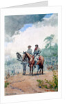 Two Federal scouts, 1887 by Winslow Homer
