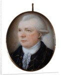 Miniature portrait of Captain John Coxon by Unknown artist