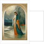 Jesus went unto them, walking on the sea, 19th century by Robert Scott Lauder