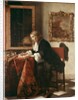 Man Writing a Letter by Gabriel Metsu