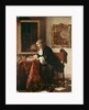 Man Writing a Letter by Gabriel Metsu