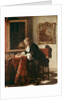 Man Writing a Letter by Gabriel Metsu